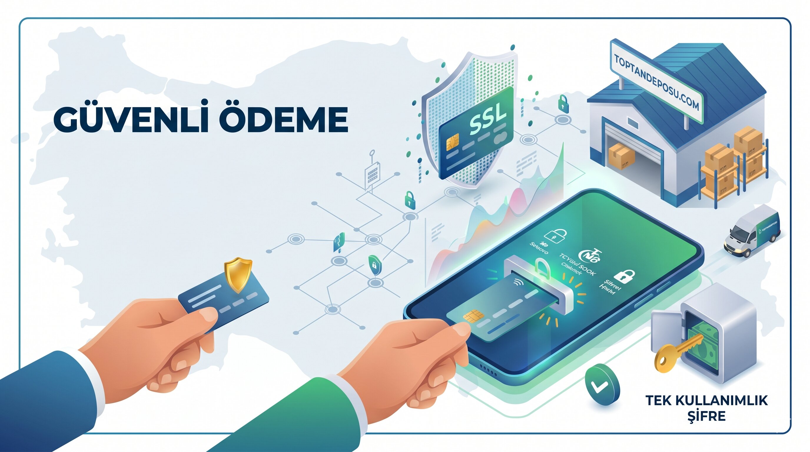 Online Alışverişte Güvenli Ödeme Rehberi: Toptandeposu ile Güvendesiniz!